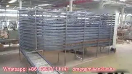 Manufacturer Supplies Customizable Food Cooling Tower Spiral Cooling Conveyor