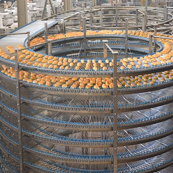 Manufacturer Supplies Customizable Food Cooling Tower Spiral Cooling Conveyor