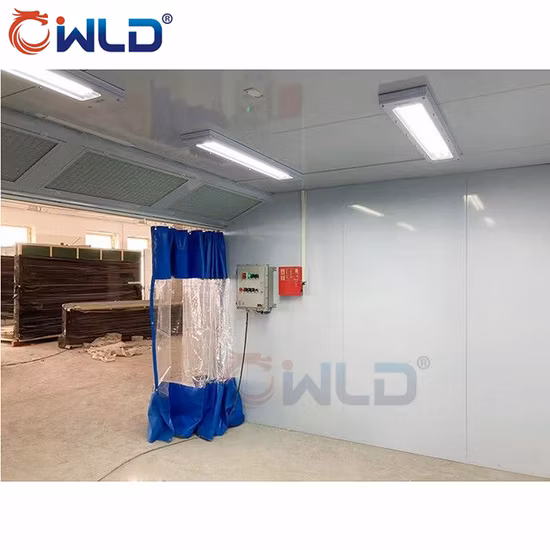Wld Open Face Spray Booth Small Paint Booth Mini Paint Oven Spraying Painting Booth/Oven/Room/Chamber Spraying Painting Baking Booth/Oven/Room/Chamber