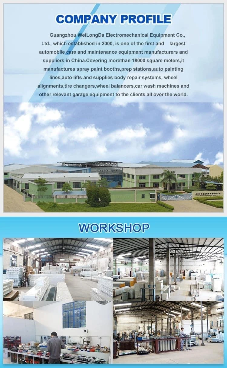 Wld Roof Open at The Roof Paint Booth Spray Booth Paint Oven Industrial Painting Booth/Oven/Chamber/Room Spraying Baking Painting Booth/Oven/Room/Chamber