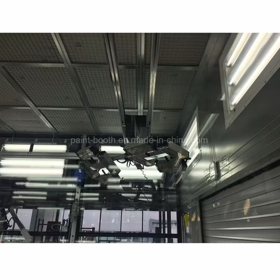 Camera di verniciatura a spruzzo Downdraft completa per manutenzione automobilistica di alta qualità Infitech