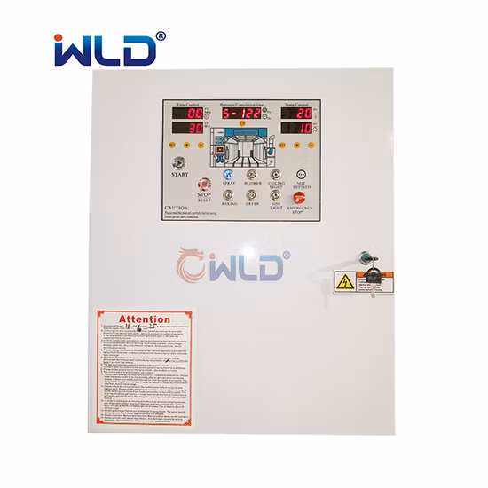 Wld Cabina di verniciatura a faccia aperta Cabina di verniciatura piccola Mini forno di verniciatura Cabina di verniciatura a spruzzo/Forno/Stanza/Camera Cabina di verniciatura a spruzzo/Forno/Stanza/Camera