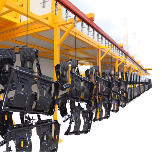 Linea di rivestimento elettroforetico Macchina per linea di elettroforesi con sistema di filtro del serbatoio